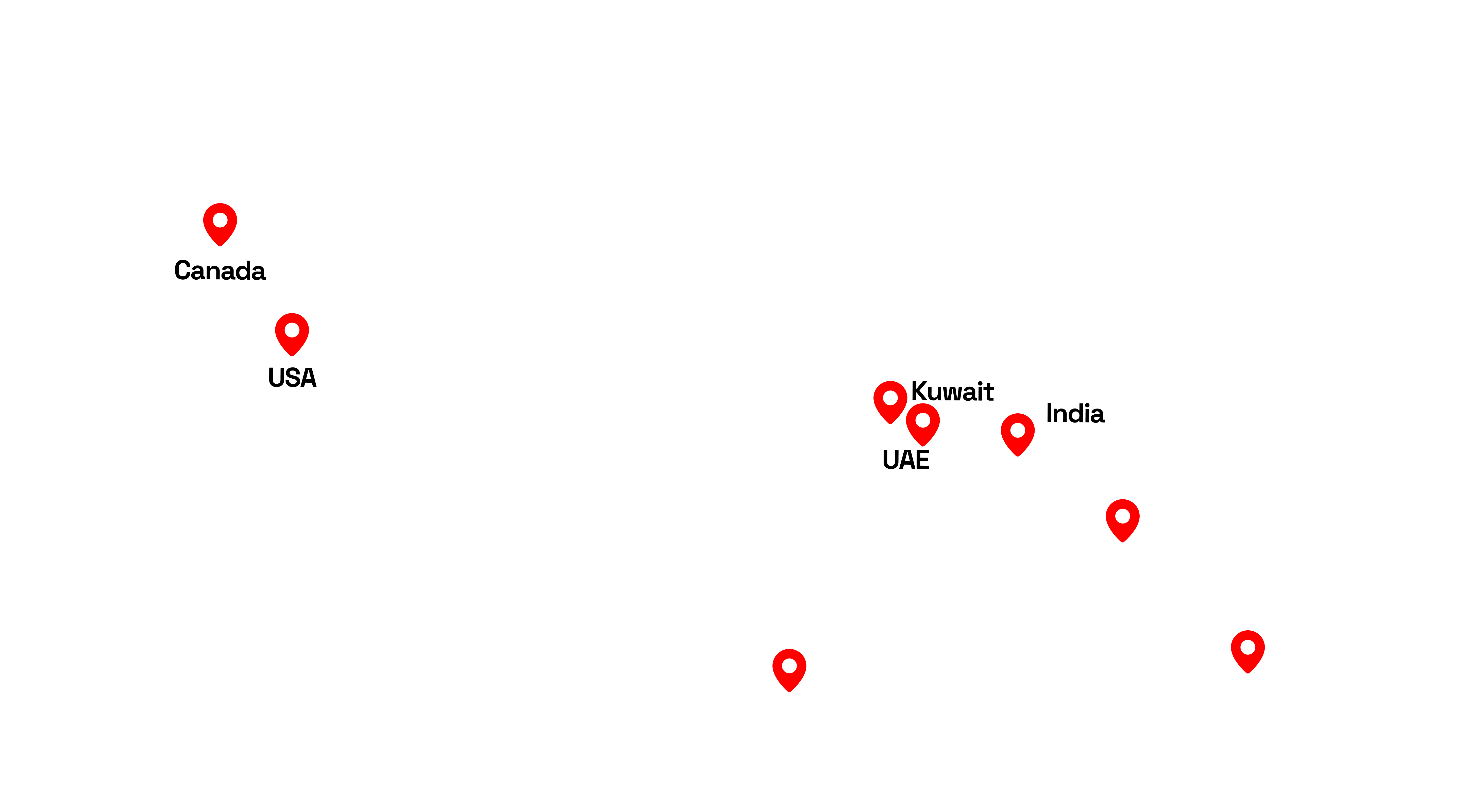 Global Presence Map
